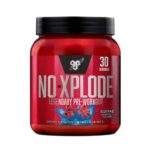BSN N.O. Xplode Pre Workout, Blue Raz, 30 Serving