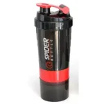 Sport Shaker Water Bottle 3 In 1 Spider Shaker For Gym Use  Bpa Free And Convenient 500Ml Capacity