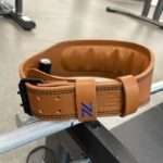 Premium Fitness Weightlifting GYM Belt- Brown - Image 5