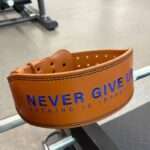 Premium Fitness Weightlifting GYM Belt- Brown