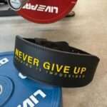 MONSTER GYMER BLACK – Lever Leather Power Lifting 13mm Belt - Image 4