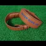Premium Fitness Weightlifting GYM Belt- Brown - Image 3