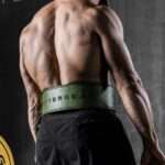 FITER GYMER ARMY GREEN – Lever Leather Power Lifting 11MM Belt