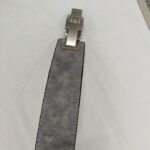 Lever Leather Power Lifting 13mm Belt- Grey - Image 2