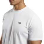 ND Training T-Shirt – White V2 - Image 3