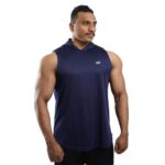 ND Training Tank Hoodie – Navy Black