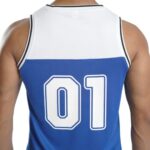 ND Sports Tank Top – Blue/White - Image 3