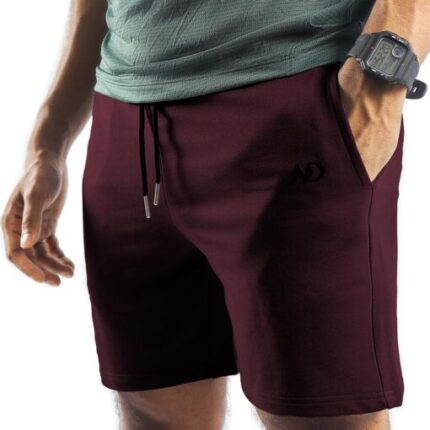 ND Essential Shorts, Burgundy