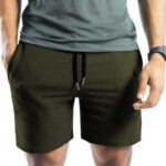 ND Essential Shorts – Olive - Image 4
