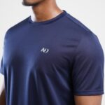 ND Training T-Shirt – Navy - Image 4