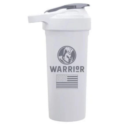 Nutrex Research Warrior Shaker Bottle 600ml (White)