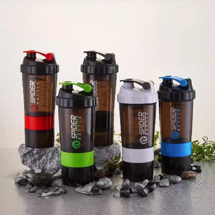 Original Spider Shaker Bottle 500ml – Leak-Proof & Smooth Mixing - Image 3