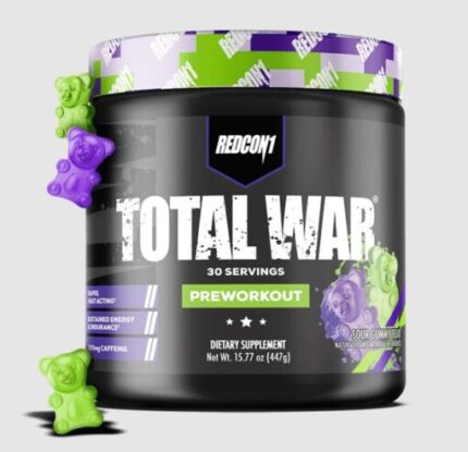 Redcon1 Total War, Sour Gummy Bear, 30 Serving