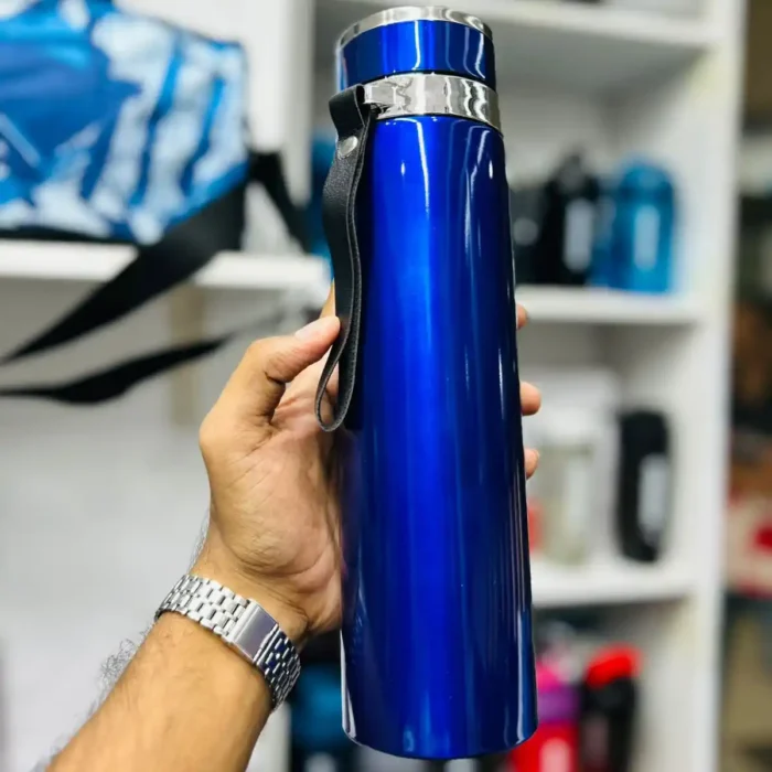 Stainless Steel Double Wall Smart Water Bottle 1 Liter - Image 1