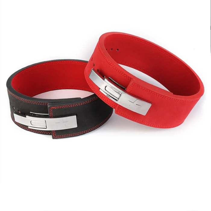 Ironbuli Powerlifting Fitness Belt With Lever Buckle - Image 1