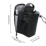 Magnetic Water Bottle Bag Gym Specific Water Cup Holder with Strong Magnet for Outdoor Sports Activities