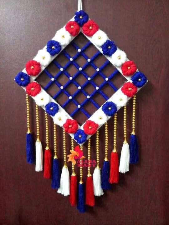 Wall Hanging Handmade Woolen Wallmate For Home Decoration - Wall Decoration - Image 4